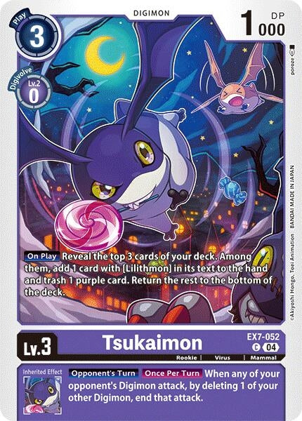 Image for Tsukaimon [EX7-052 C] - Digimon Card Game