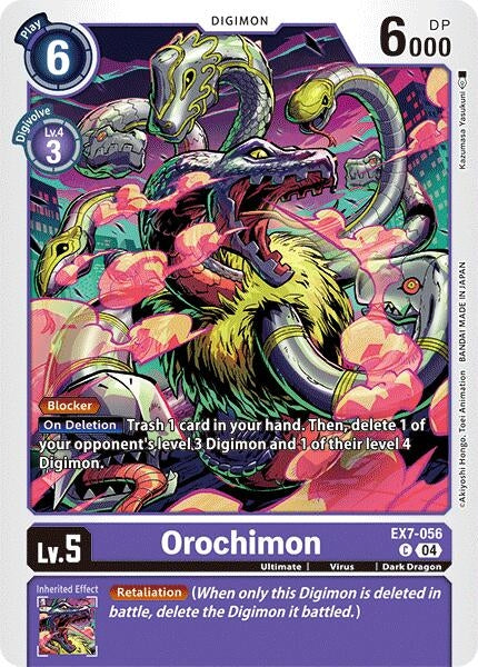 Image for Orochimon [EX7-056 C] - Digimon Card Game