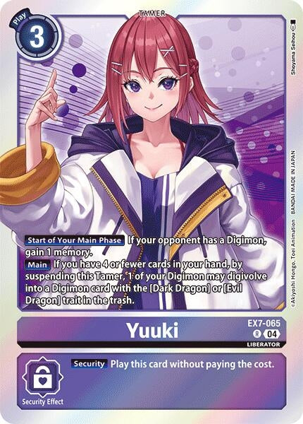 Image for Yuuki [EX7-065 R] - Digimon Card Game