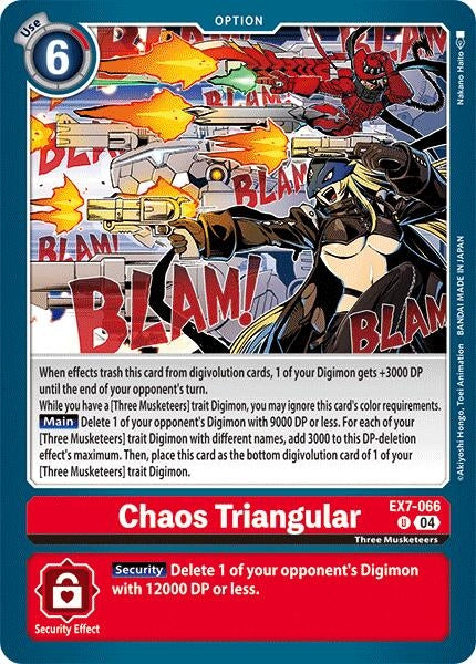 Image for Chaos Triangular [EX7-066 U] - Digimon Card Game