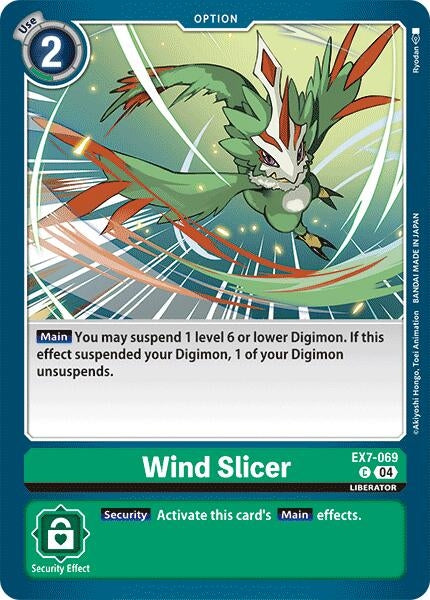 Image for Wind Slicer [EX7-069 C] - Digimon Card Game