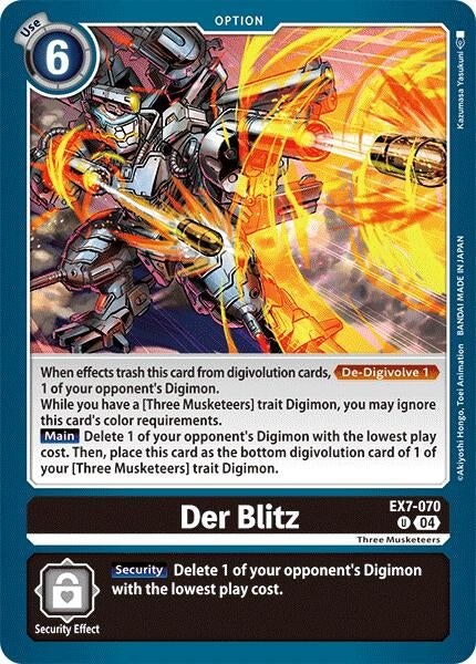 Image for Der Blitz [EX7-070 U] - Digimon Card Game
