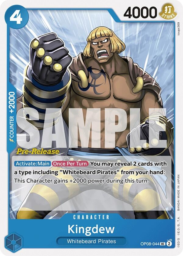 Image for Kingdew [OP08-044] - One Piece Card Game