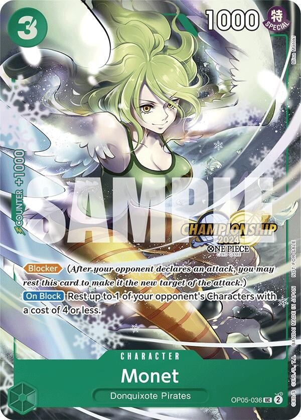 Image for Monet (CS 2024 Event Pack) [OP05-036] - One Piece Card Game