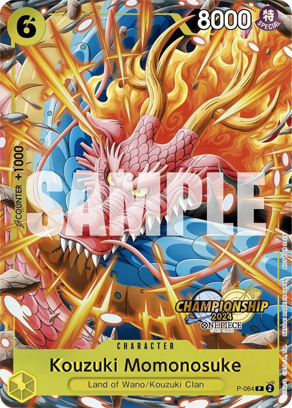Image for Kouzuki Momonosuke (CS 2024 Event Pack) [P-064] - One Piece Card Game