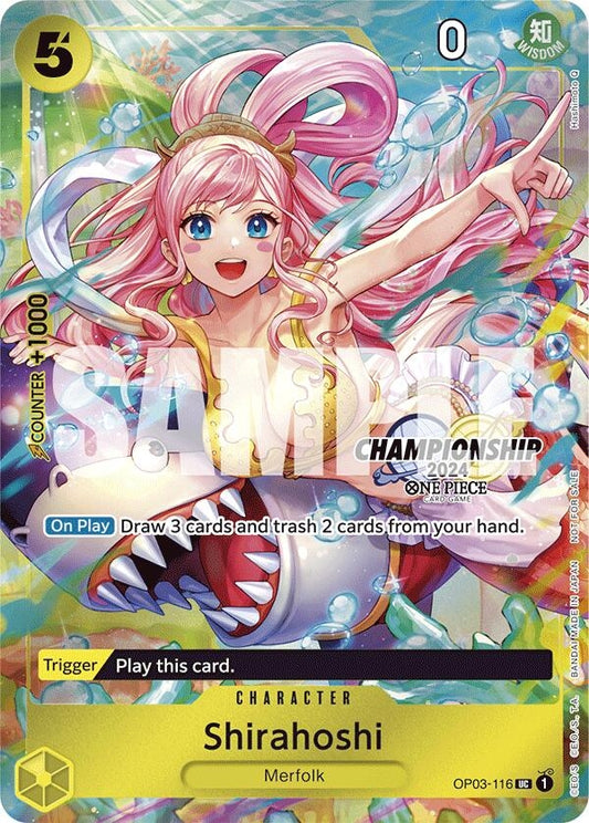 Image for Shirahoshi (CS 2024 Celebration Pack) [OP03-116] - One Piece Card Game