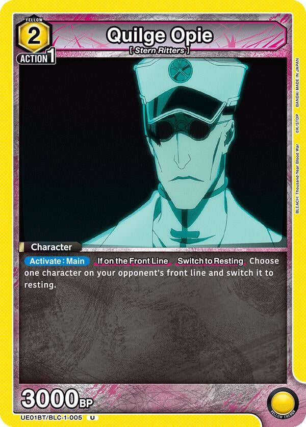 Image for Quilge Opie (005) [UE01BT/BLC-1-005] - Union Arena