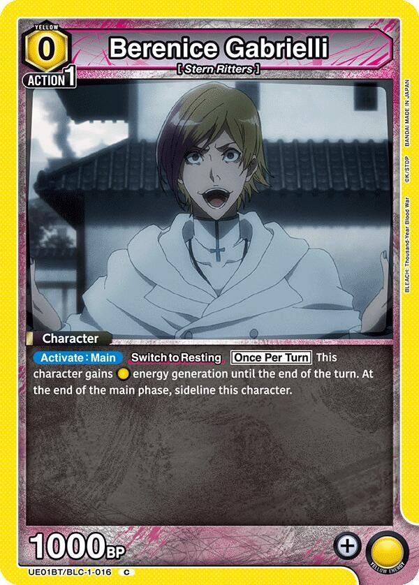 Image for Berenice Gabrielli [UE01BT/BLC-1-016] - Union Arena