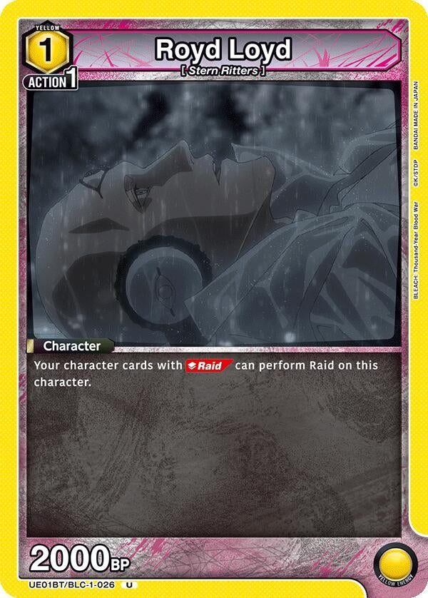 Image for Royd Loyd [UE01BT/BLC-1-026] - Union Arena