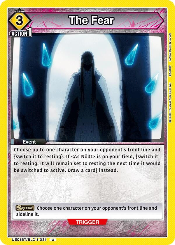 Image for The Fear [UE01BT/BLC-1-031] - Union Arena