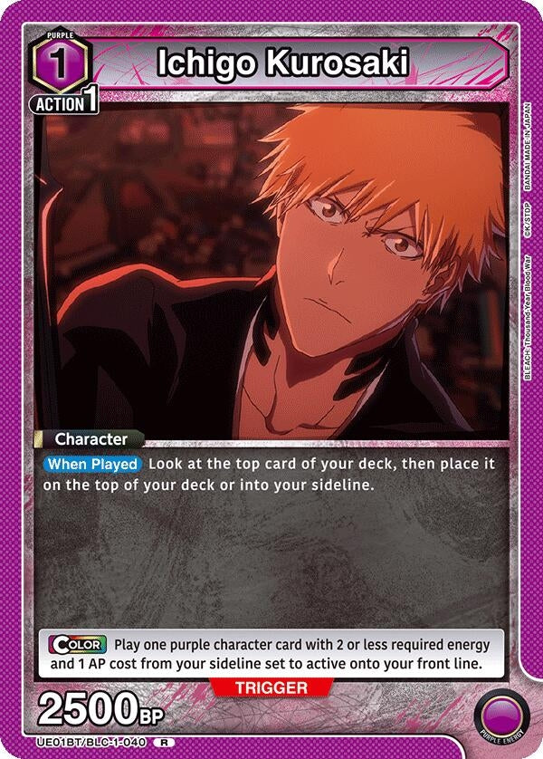 Image for Ichigo Kurosaki (040) [UE01BT/BLC-1-040] - Union Arena