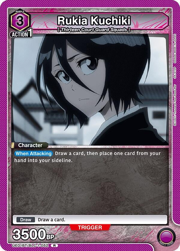 Image for Rukia Kuchiki (052) [UE01BT/BLC-1-052] - Union Arena