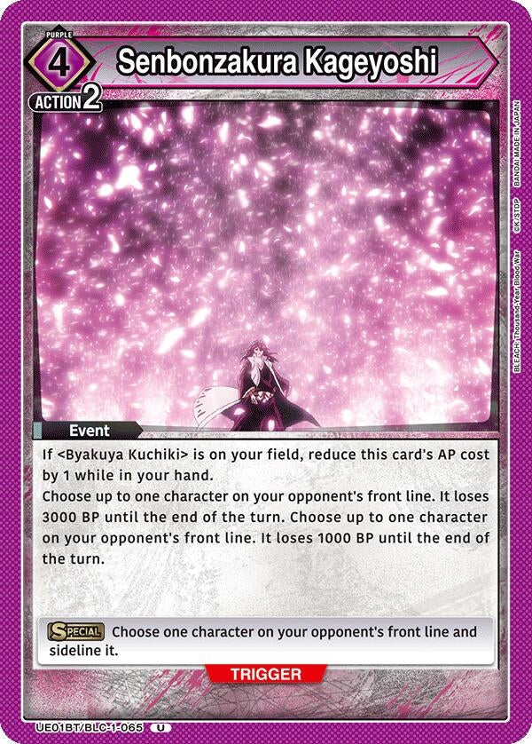 Image for Senbonzakura Kageyoshi [UE01BT/BLC-1-065] - Union Arena