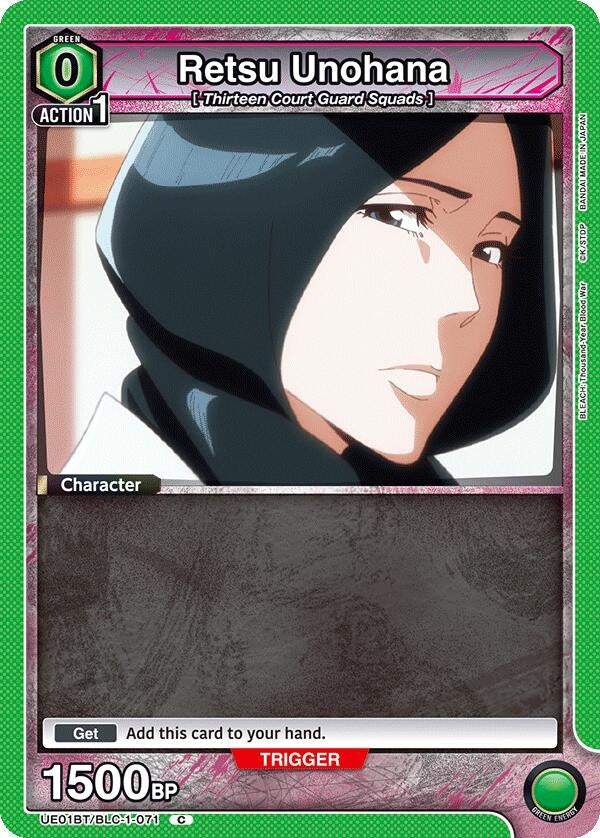 Image for Retsu Unohana (071) [UE01BT/BLC-1-071] - Union Arena