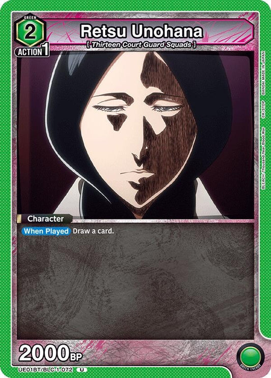Image for Retsu Unohana (072) [UE01BT/BLC-1-072] - Union Arena