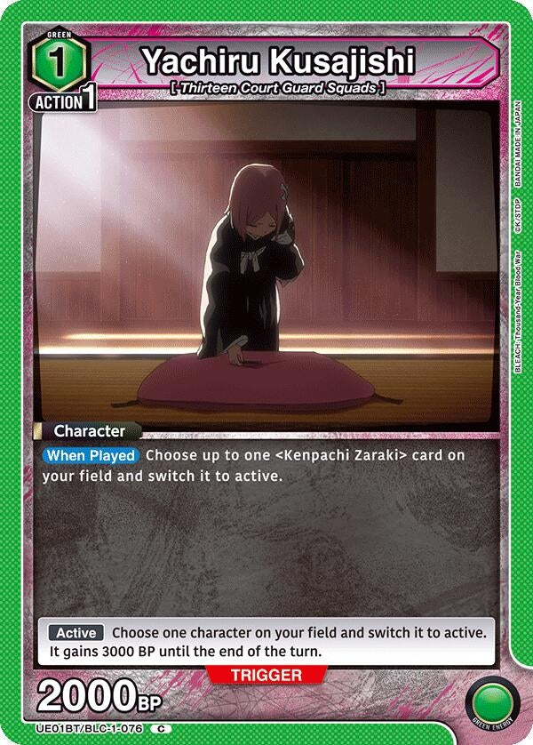 Image for Yachiru Kusajishi [UE01BT/BLC-1-076] - Union Arena