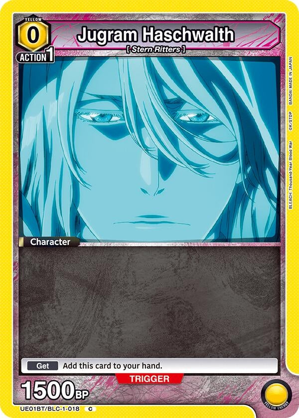 Image for Jugram Haschwalth (018) (Box Topper Foil) [UE01BT/BLC-1-018] - Union Arena