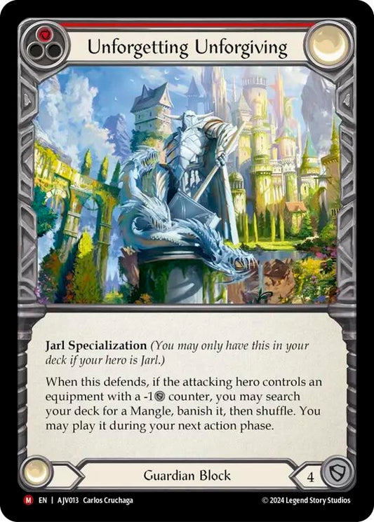 Image for Unforgetting Unforgiving [AJV013] - Flesh and Blood TCG