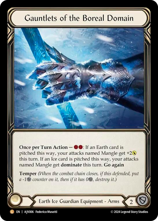Image for Gauntlets of the Boreal Domain [AJV006] - Flesh and Blood TCG