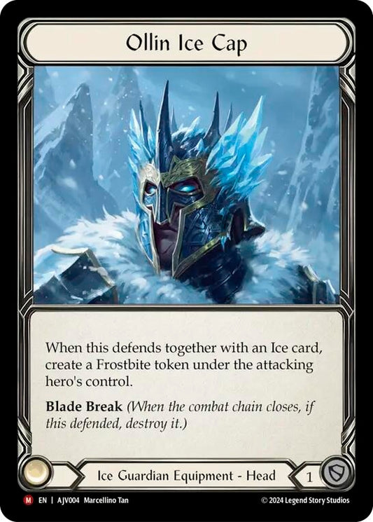 Image for Ollin Ice Cap [AJV004] - Flesh and Blood TCG