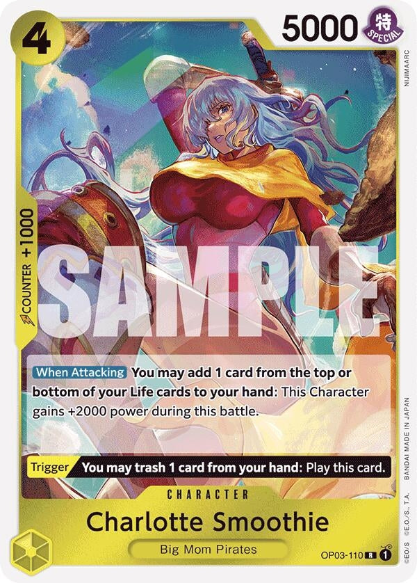Image for Charlotte Smoothie (Reprint) [OP03-110] - One Piece Card Game