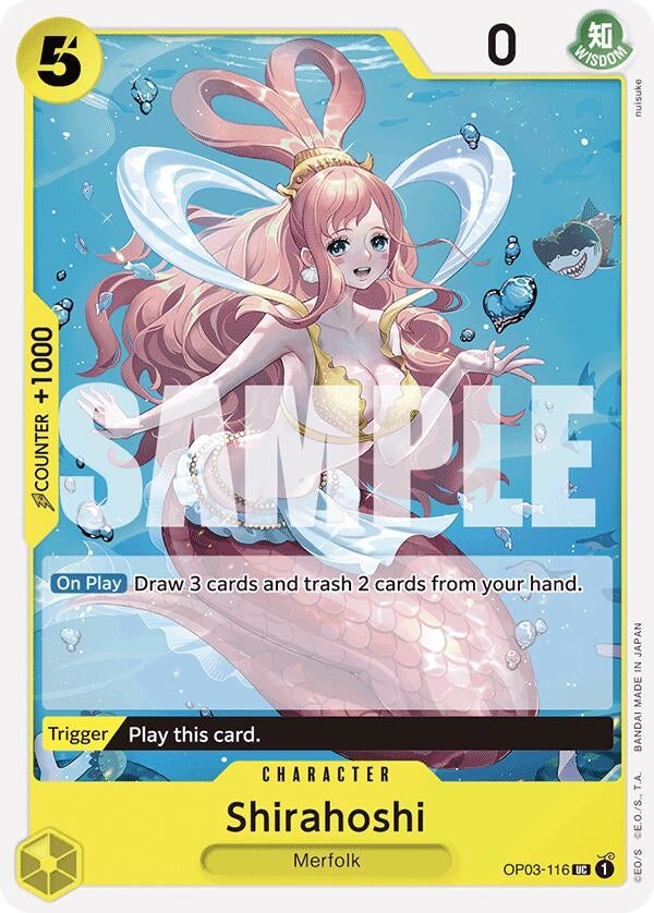 Image for Shirahoshi (OP03-116) (Reprint) [OP03-116] - One Piece Card Game