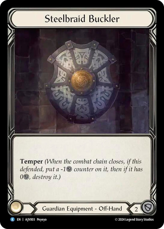 Image for Steelbraid Buckler [AJV003] - Flesh and Blood TCG