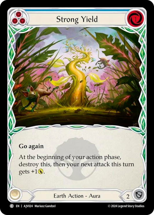Image for Strong Yield (Blue) [AJC024] - Flesh and Blood TCG