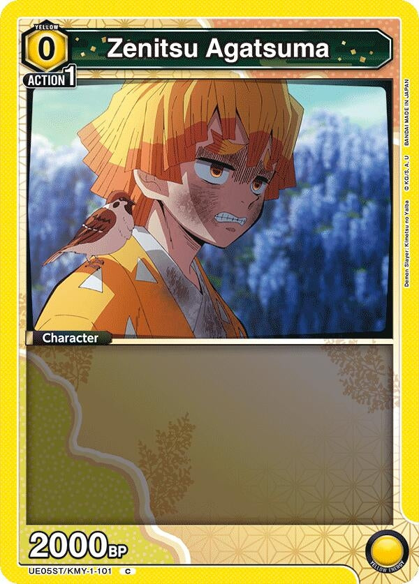 Image for Zenitsu Agatsuma (101) [UE05ST/KMY-1-101] - Union Arena
