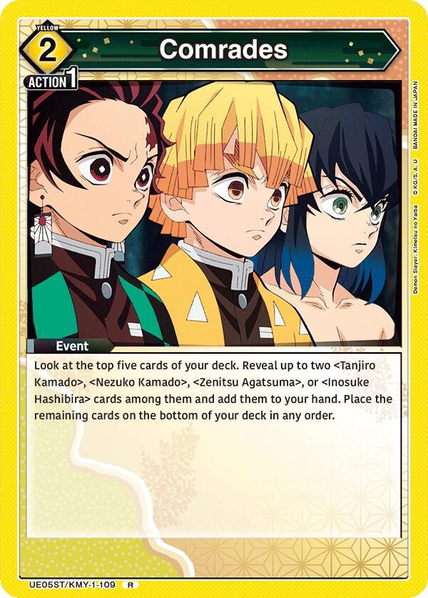 Image for Comrades [UE05ST/KMY-1-109] - Union Arena
