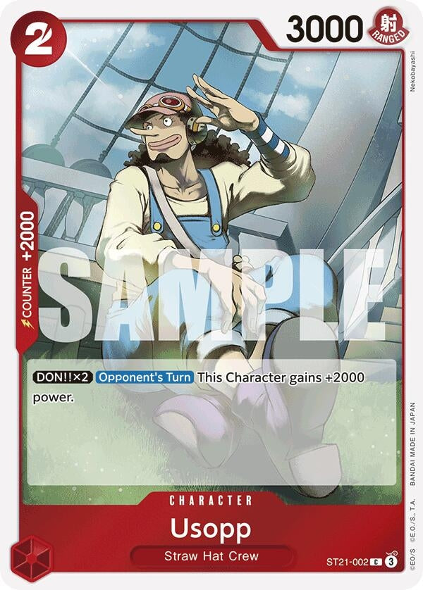 Image for Usopp [ST21-002] - One Piece Card Game