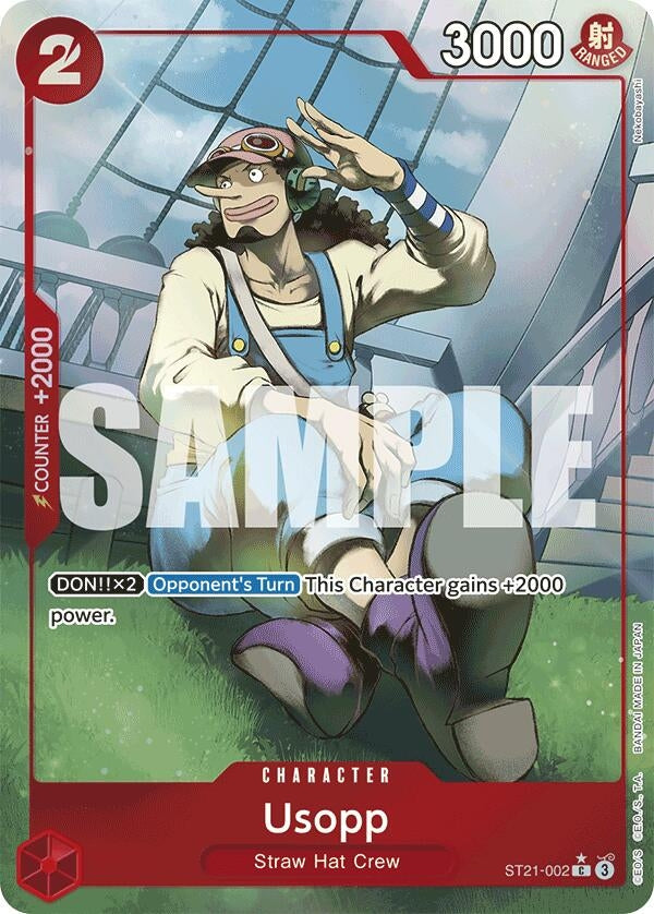 Image for Usopp (Parallel) [ST21-002] - One Piece Card Game