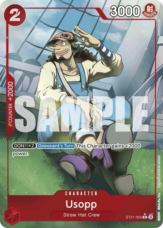 Image for Usopp (Parallel) [ST21-002] - One Piece Card Game