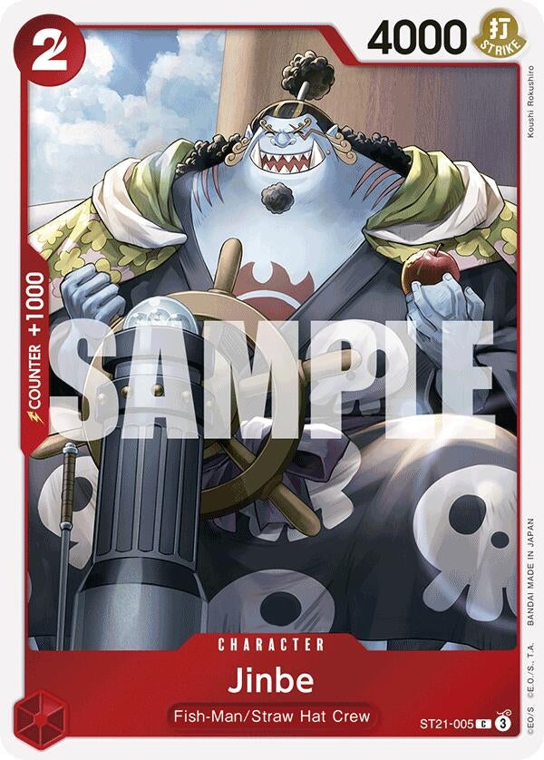Image for Jinbe [ST21-005] - One Piece Card Game