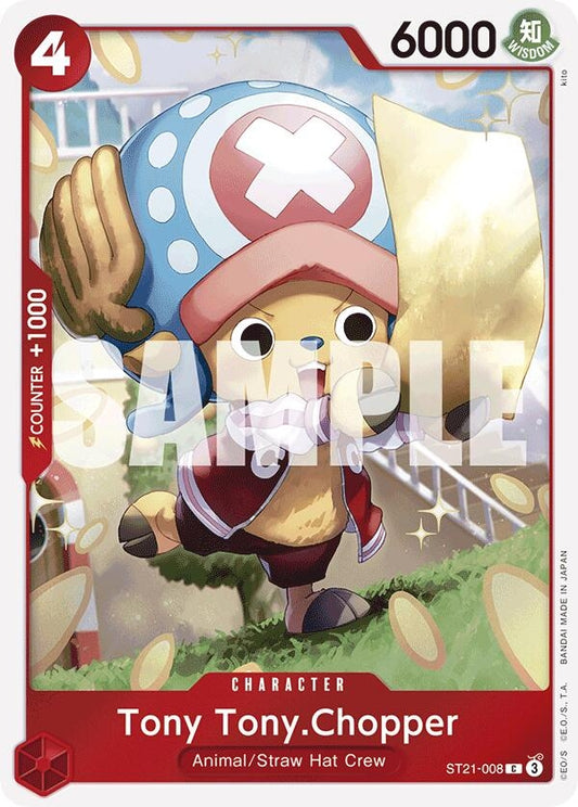 Image for Tony Tony.Chopper [ST21-008] - One Piece Card Game