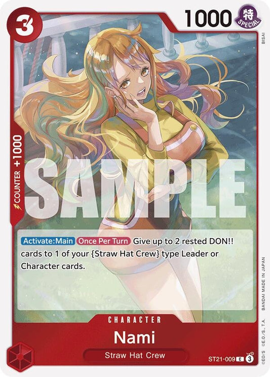 Image for Nami [ST21-009] - One Piece Card Game