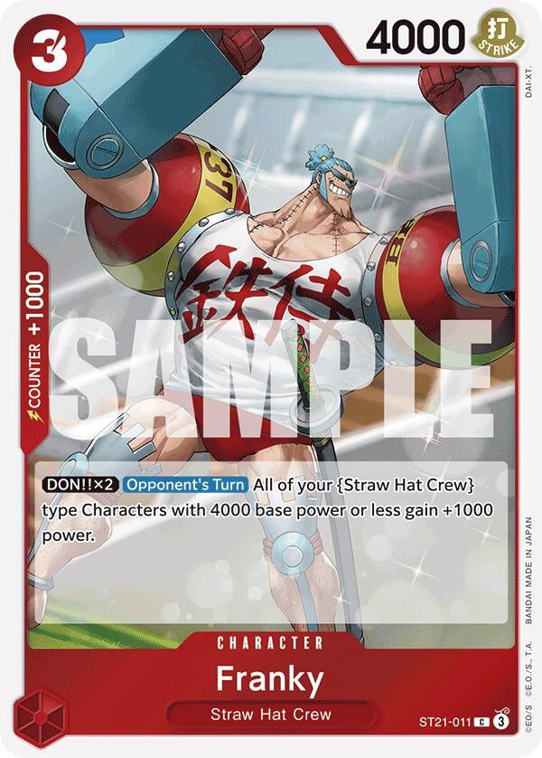 Image for Franky [ST21-011] - One Piece Card Game