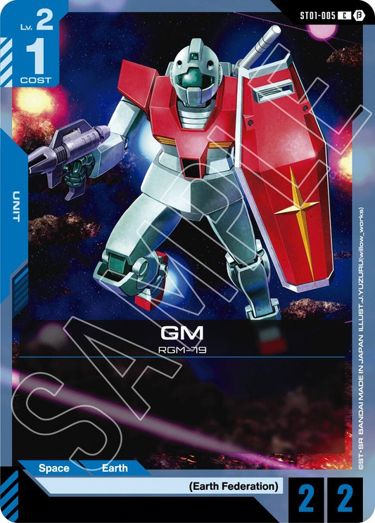 Image for GM [ST01-005] - Gundam Card Game