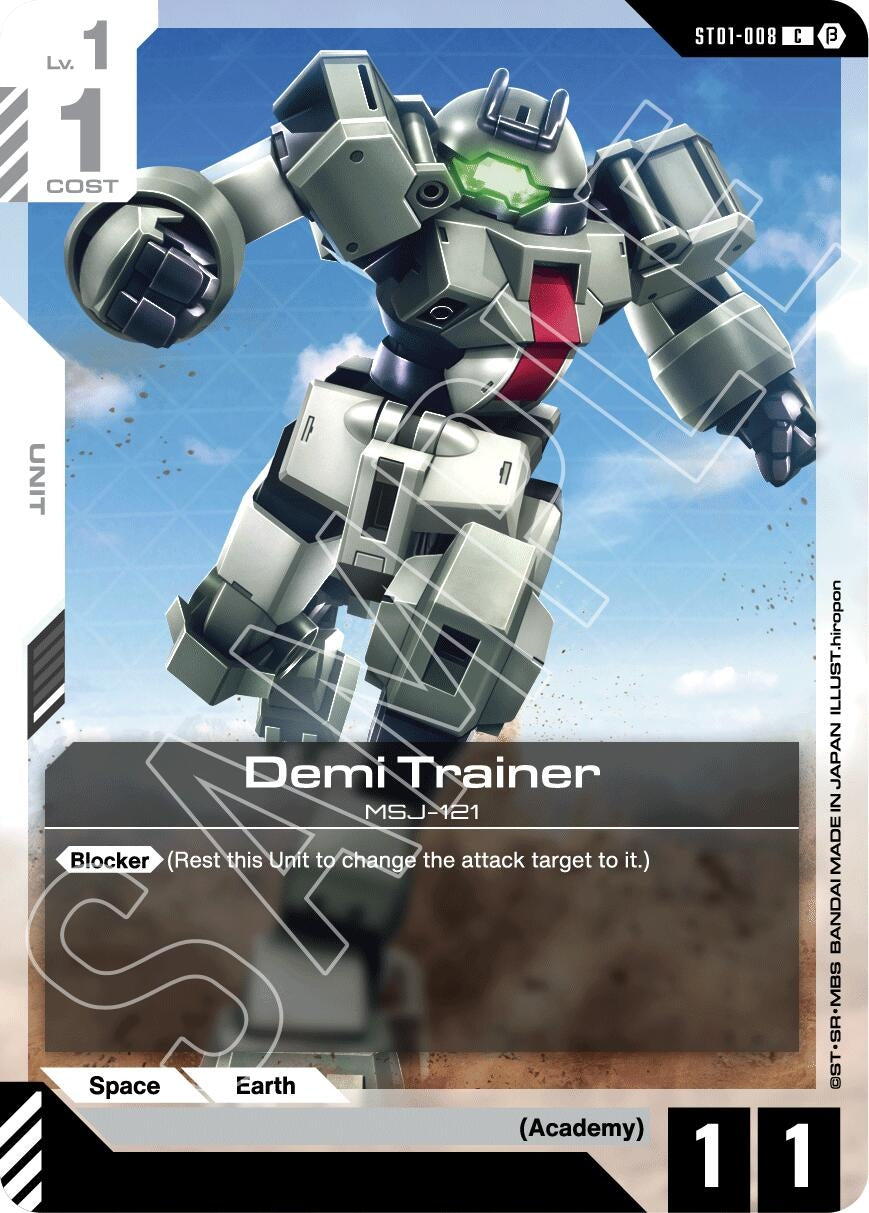 Image for Demi Trainer [ST01-008] - Gundam Card Game