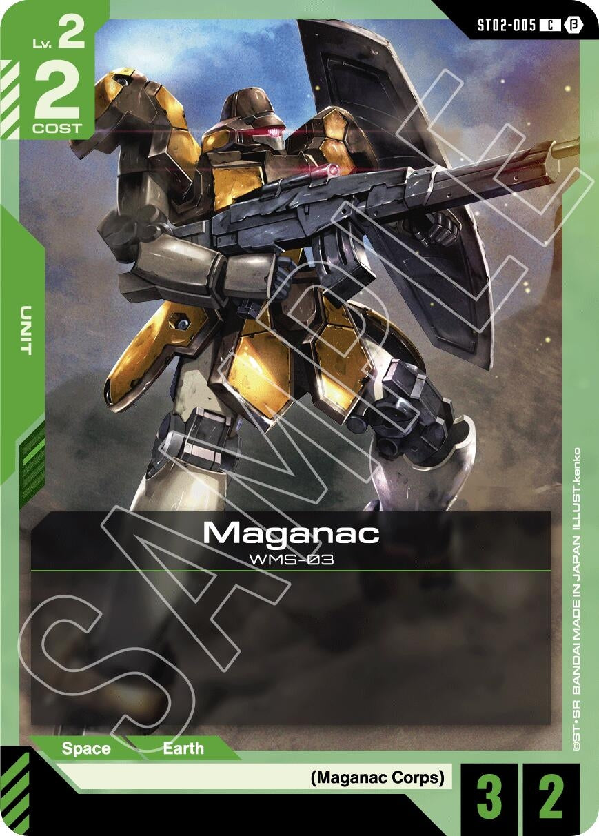 Image for Maganac [ST02-005] - Gundam Card Game