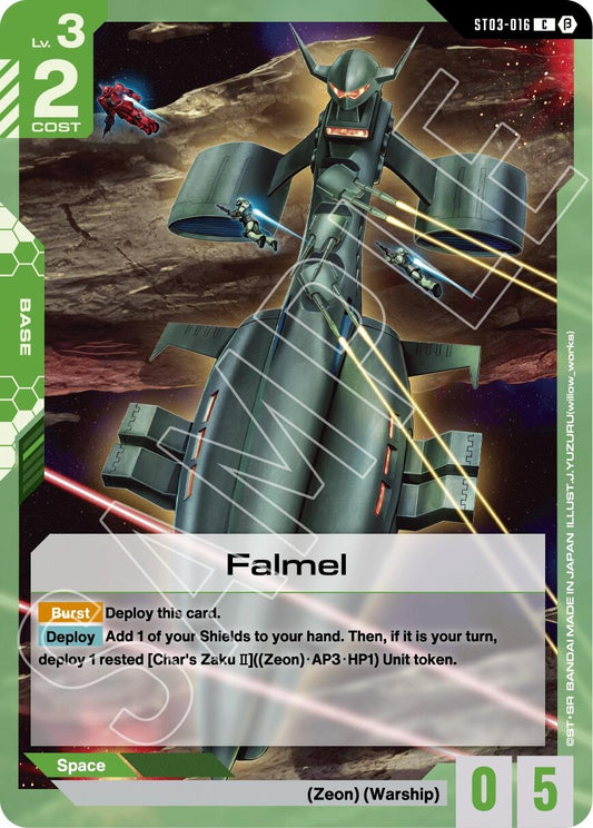 Image for Falmel [ST03-016] - Gundam Card Game