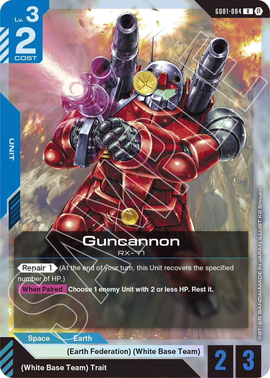 Image for Guncannon [GD01-004] - Gundam Card Game
