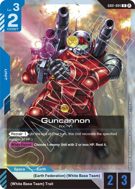 Image for Guncannon [GD01-004] - Gundam Card Game