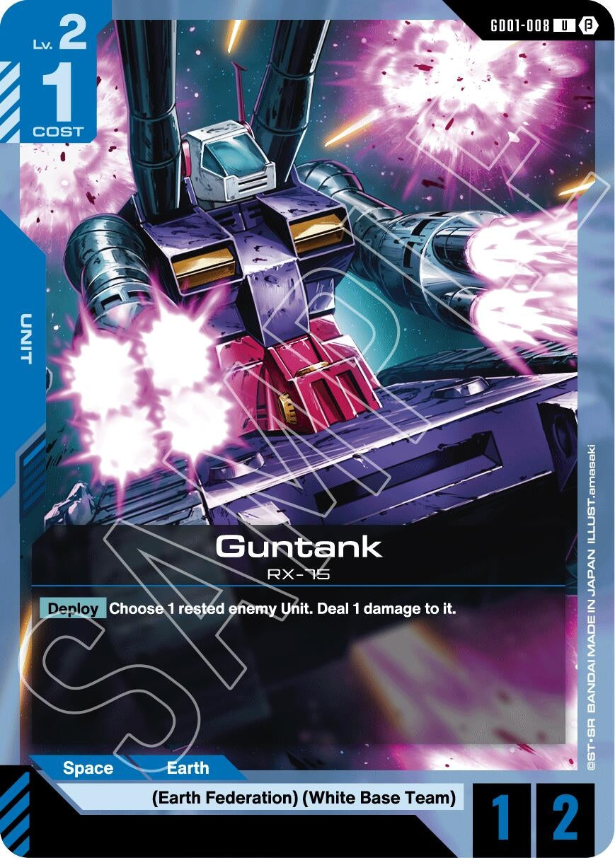 Image for Guntank [GD01-008] - Gundam Card Game