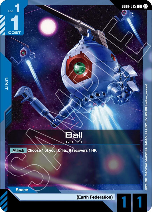Image for Ball [GD01-015] - Gundam Card Game