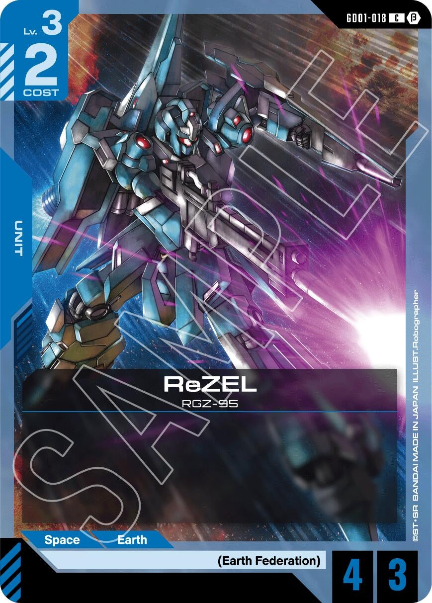 Image for ReZEL [GD01-018] - Gundam Card Game
