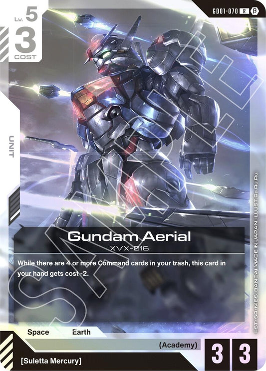 Image for Gundam Aerial [GD01-070] - Gundam Card Game