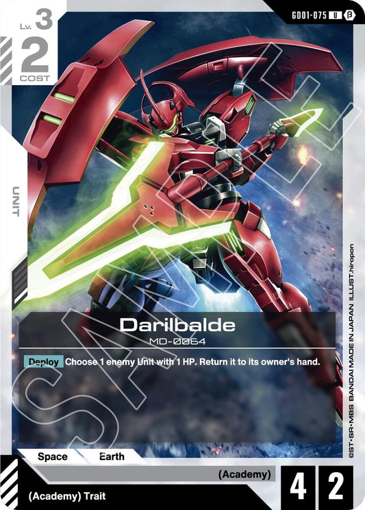 Image for Darilbalde [GD01-075] - Gundam Card Game
