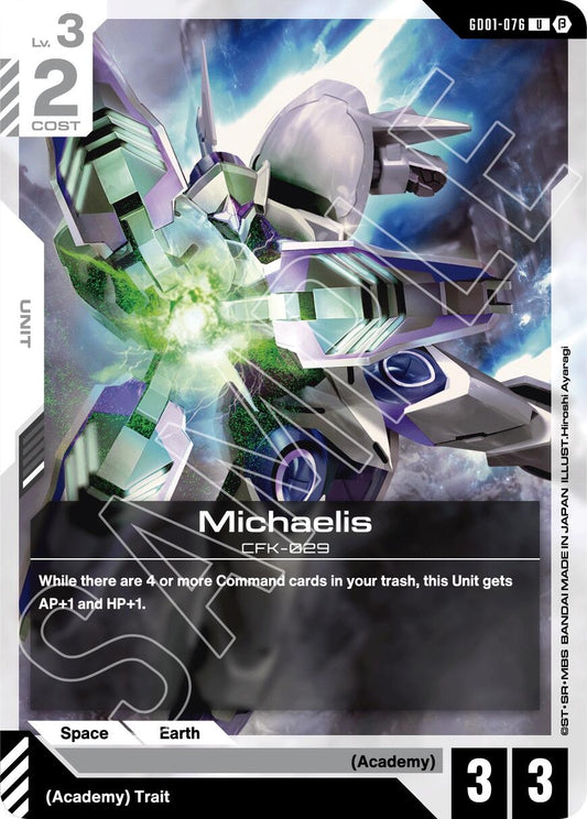 Image for Michaelis [GD01-076] - Gundam Card Game