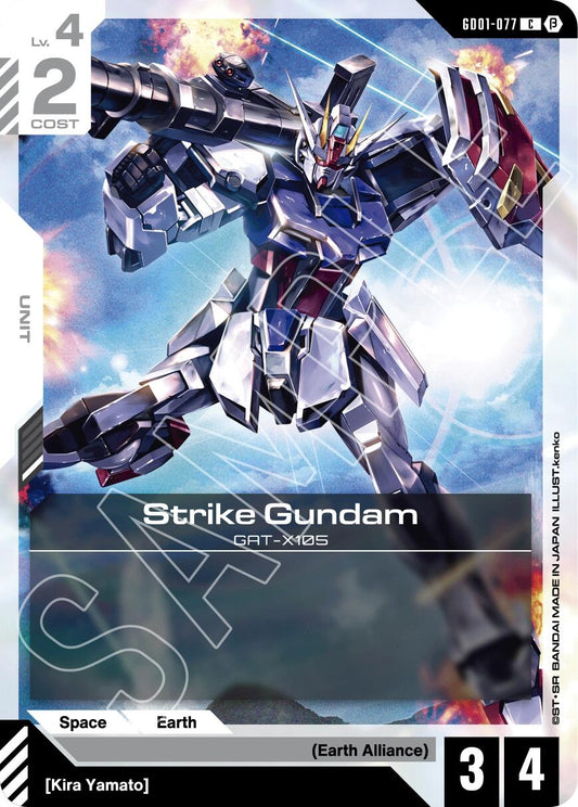 Image for Strike Gundam (GD01-077) [GD01-077] - Gundam Card Game